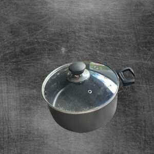 Oster black non-stick Dutch oven
